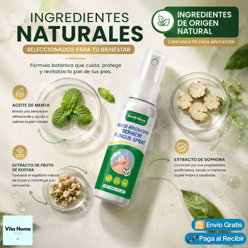 FungiFree™ | Spray anti-hongos y anti-picazón