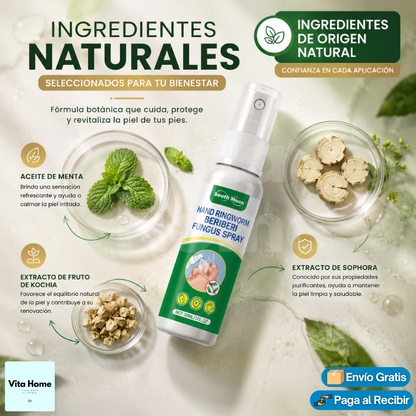 FungiFree™ | Spray anti-hongos y anti-picazón