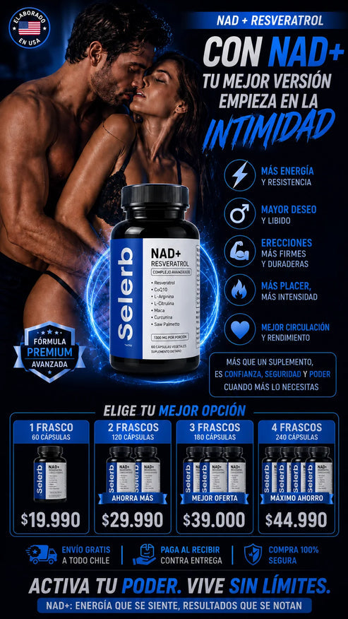 SELERB NAD+ RESVERATROL X 60 CAPS